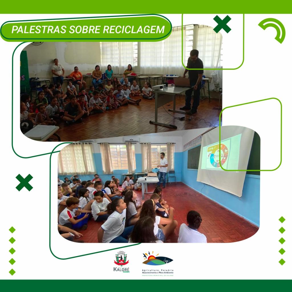 PALESTRAS SOBRE RECICLAGEM