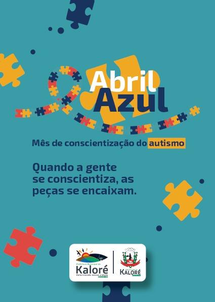 ABRIL AZUL - Mês de Conscientização do Autismo